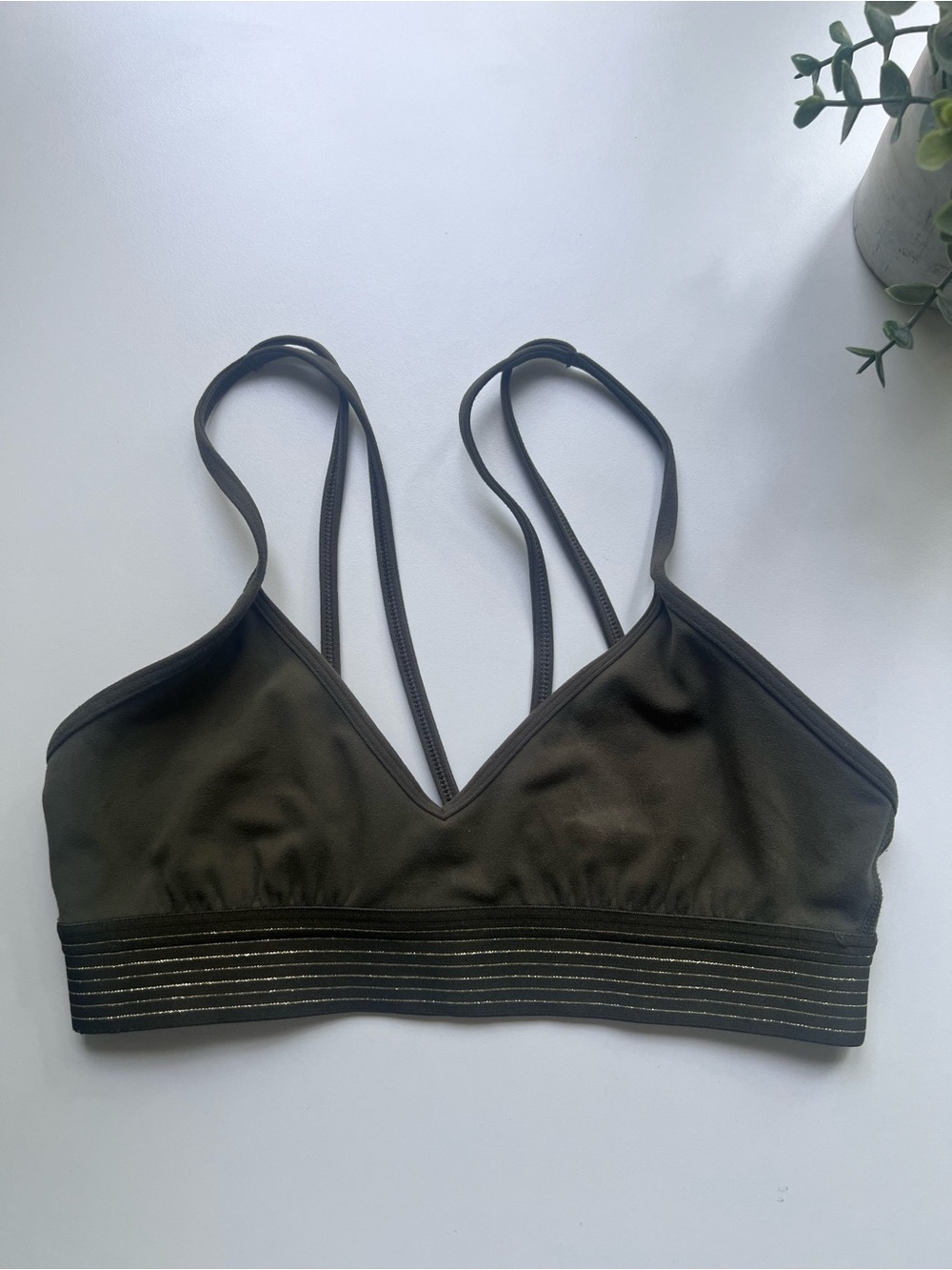 Lululemon Principal Dancer Golden Lining Bralette
Armory Size Small